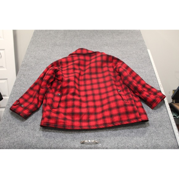 Woolrich Vintage Mackinaw  Wool Cruiser Jacket Size 46 - Picture 15 of 16